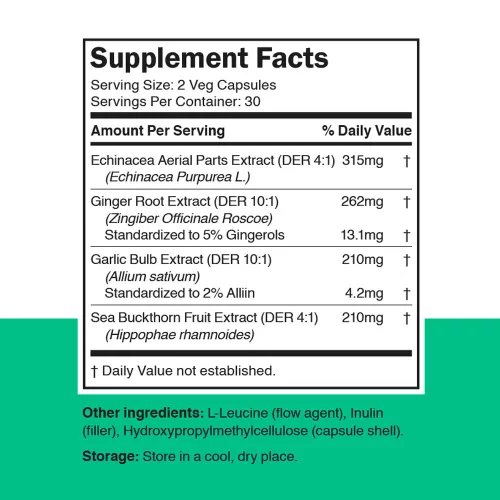 Vitamin360 Immune Support - Immunerősítő Készítmény 60 Kapszula