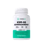 Vitamin360 KSM-66 Ashwagandha® - India Ginzeng 120 Kapszula