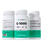 Vitamin360 C-1000 - C-vitamin 1000 mg 60 Veg Kapszula