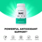Vitamin360 NAC 600 mg - N-acetil-L-cisztein 60 Veg Kapszula