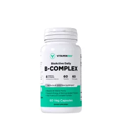 Vitamin360 Bioaktív B-komplex 60 Veg Kapszula