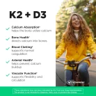 Vitamin360 K2 (MK-7) + D3 (2000 NE) 30 Veg Kapszula