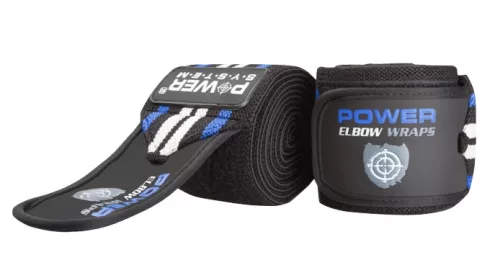 Power System Elbow Wraps - Könyökbandázs Kék