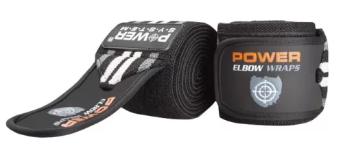 Power System Elbow Wraps - Könyökbandázs Szürke