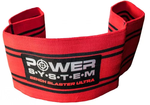 Power System Bench Blaster Ultra - Elasztikus Pánt Fekvenyomáshoz Piros