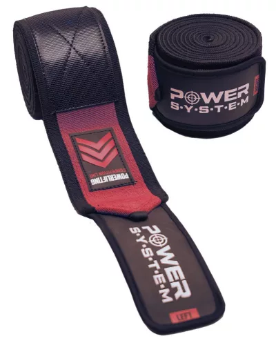 Power System Knee Wraps Extreme - Térdbandázs Piros