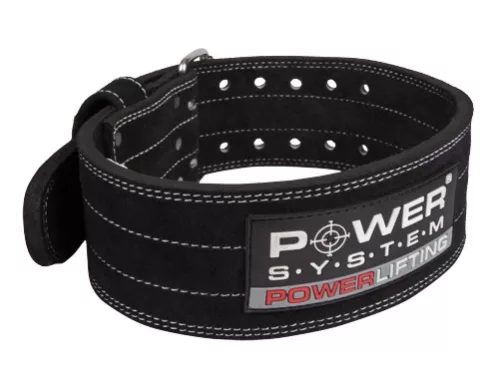 Power System Belt Powerlifting - Erőemelő Öv Fekete