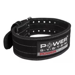 Power System Belt Powerlifting - Erőemelő Öv Fekete