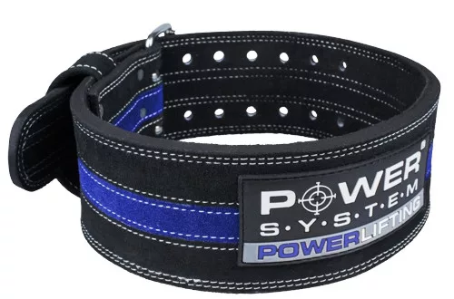 Power System Belt Powerlifting - Erőemelő Öv Kék