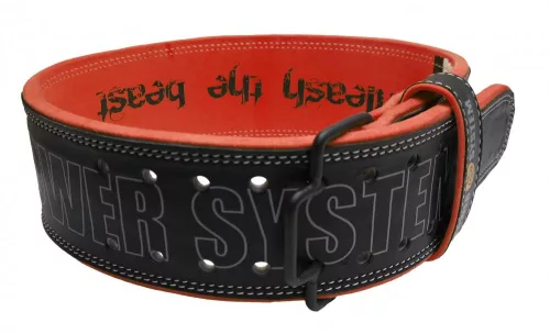 Power System Belt Power Beast - Erőemelő Öv Piros