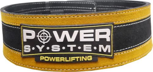 Power System Belt Stronglift - Erőemelő Öv Sárga