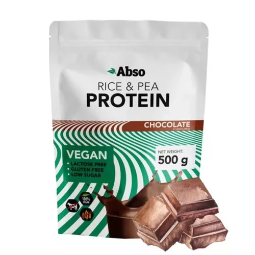 AbsoRice Rice & Pea Protein - Vegán Fehérjepor 500 g