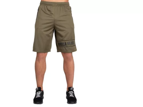 Gorilla Wear Branson Shorts Army Zöld Rövidnadrág