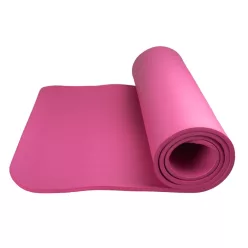   Power System Fitness Yoga Mat Plus - Fitnesz És Jógaszőnyeg Rózsaszín 180x60x1 cm
