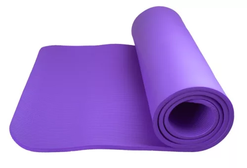 Power System Fitness Yoga Mat Plus - Fitnesz És Jógaszőnyeg Lila 180x60x1 cm