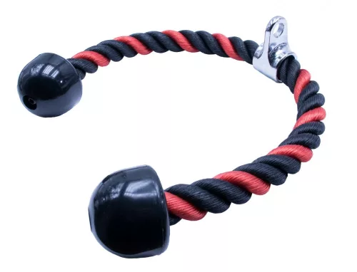 Power System Triceps Rope Double Grip - Duplán Fonott Tricepsz Kötél