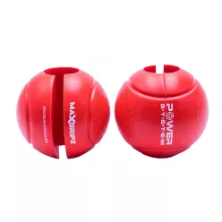 Power System Bar Globe Gripz-Red