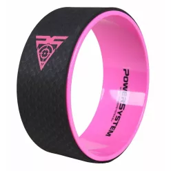   Power System Yoga Wheel Pro - Jóga Kerék Fekete/Rózsaszín