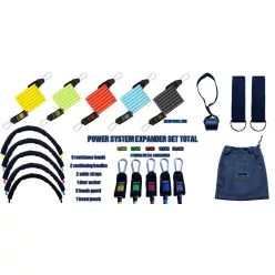   Power System Total Expander Set - Univerzális Gumikötél Szett