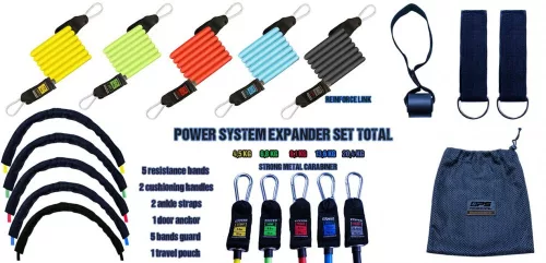 Power System Total Expander Set - Univerzális Gumikötél Szett