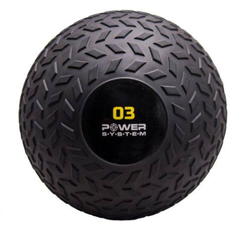 Power System Slam Ball - Fekete Crosstraining Labda 3 Kg