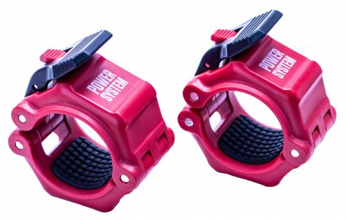 Power System Olympic Barbell Collar -Tárcsaszorító Gyűrű Piros