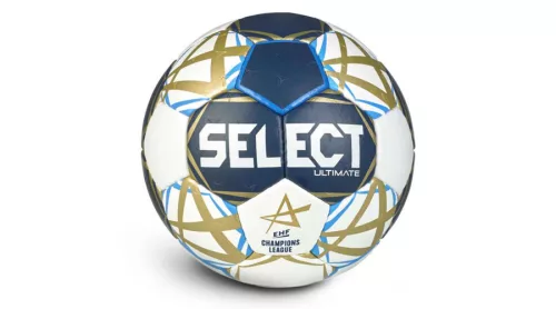 Select Verseny kézilabda Select Ultimate EHF Bajnokok Ligája V25 blue/white 2-s méret 
