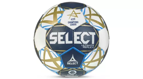 Select Kézilabda Select Ultimate EHF Bajnokok Ligája Replica V25 blue/white 3-s méret 