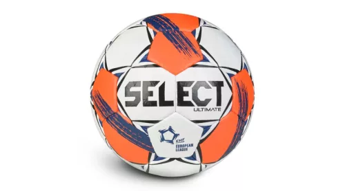 Select Verseny kézilabda Select Ultimate EHF Bajnokok Ligája V25 white/red 2-s méret 