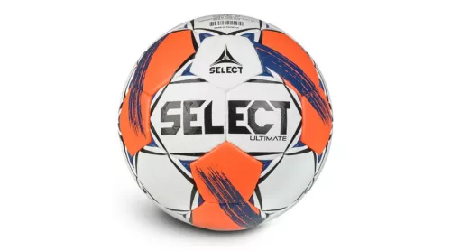 Select Verseny kézilabda Select Ultimate EHF Bajnokok Ligája V25 white/red 2-s méret 