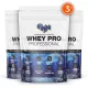 Mhn Sport Supplements Whey Pro Professional - 3-as Csomag 3x1000 g