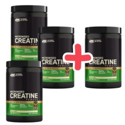   Optimum Nutrition Micronised Creatine Powder 3x634 g + 1 AJÁNDÉK