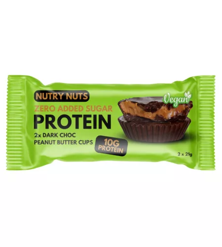 Nutry Nuts Protein VEGAN Peanut Butter Cups - Étcsokoládé 42 g