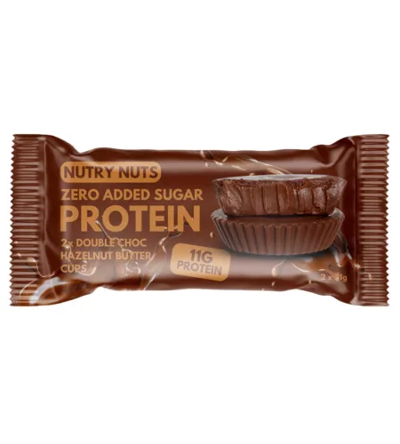 Nutry Nuts Protein Hazelnut Butter Cups - Dupla Csokoládé 42 g