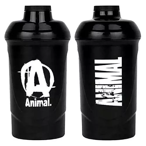 Universal Nutrition Animal Shaker Cup Black (Fekete)