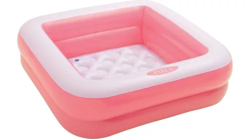 Intex Bébi medence fújható aljrésszel - Mályva INTEX 57100 