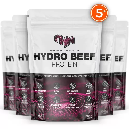 Mhn Sport Supplements Hydro Beef Protein - 5-ös Csomag 5x1000 g
