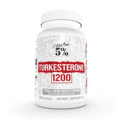   5% Nutrition Turkesterone 1200 Teztoszteron Fokozó 120 Kapszula