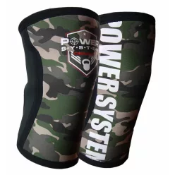   Power System Crossfit Knee Sleeves Camo - Terepmintás Térdbandázs