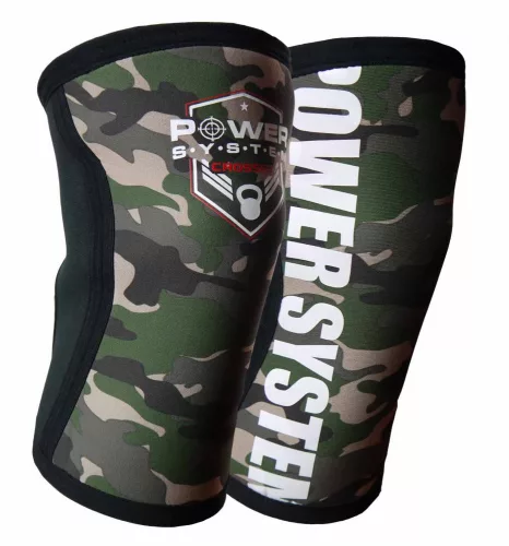 Power System Crossfit Knee Sleeves Camo - Terepmintás Térdbandázs