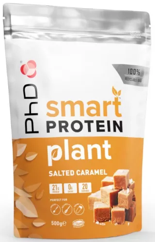 PhD Nutrition Smart Protein Plant 500g Salted Caramel (Sós Karamell)