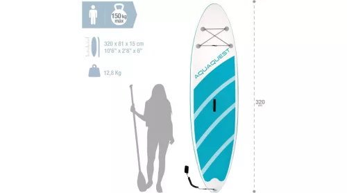 Intex Aqua Quest 320 SUP készlet INTEX - 68242 
