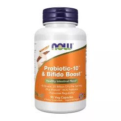   Now Foods Probiotic-10 and Bifido Boost 90 Capsules 90 Kapszula