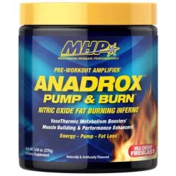   MHP Anadrox Pump & Burn Pre-Workout 279g Wild Cherry (Cseresznye)