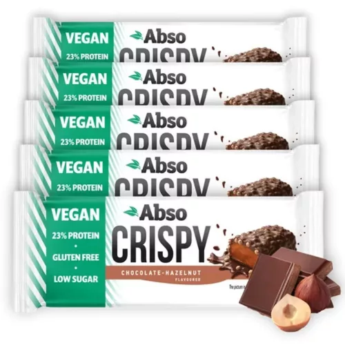 AbsoRice Abso Crispy Bar - Vegán Fehérjeszelet 16x50 g