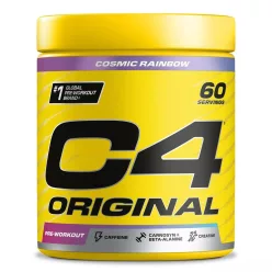   Cellucor C4 ORIGINAL 390g 60 SERVINGS Cosmic Rainbow (Gyümölcspuncs)