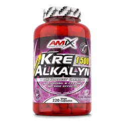 Amix Kre-Alkalyn - Kreatin monohidrát 220 Kapszula