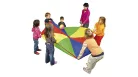 Iplay Kooperációs ejtőernyő, 3,5 m-s átmérővel, 8 füles