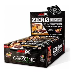 Amix Low-Carb ZeroHero 31% Protein Low Sugar Bar 15x65 g