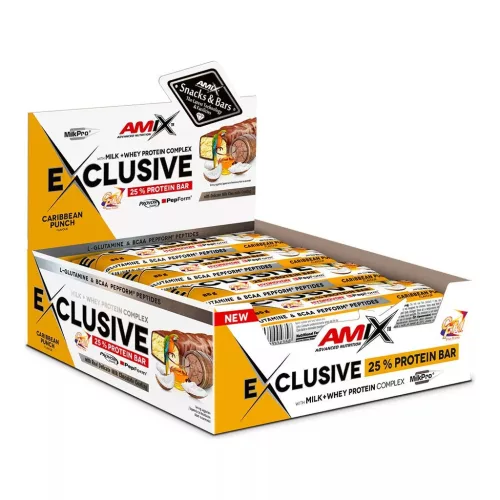 Amix Exclusive Protein Bar 12x85 g